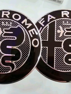 Alfa Romeo new Giulia GTA type badges new, aluminum