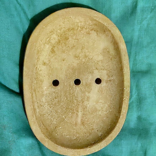 Handmade concrete soap dish, minimal aesthetic