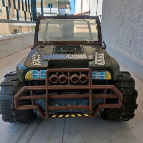 Action Man military jeep used, collectible