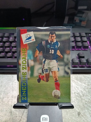 Zinedine Zidane France World Cup 98 Nestle card like new