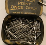 Gramophone needles used