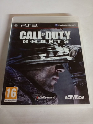 Call Of Duty Ghosts PS3 σε άριστη κατάσταση χωρίς manual