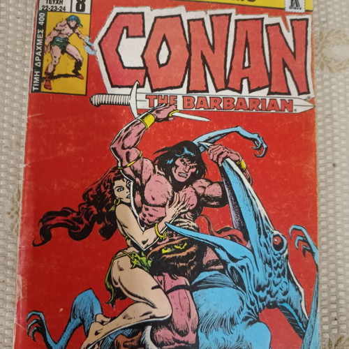 Conan the Barbarian Volume 8 used, issues 22-24, Greek