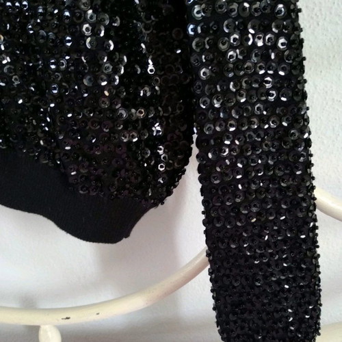 Jimmy Choo for H&M bomber jacket new, black, size S