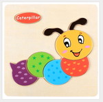 Mini caterpillar puzzle new
