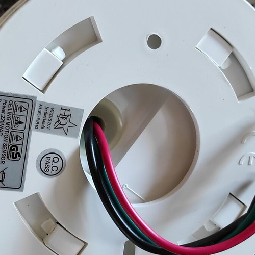 Ceiling motion sensor EL-PIR10 wired, 360° coverage, 6m range, new
