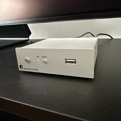 Pro-Ject Stream Box S2 Ultra music streamer like new, silver
