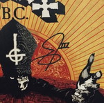 Ghost B.C. Infestissumam 2013 LP red vinyl near mint signed