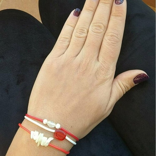 Set of 3 Martis bracelets new with rubber cords