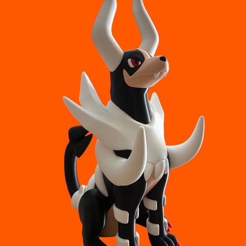 3D Printed Pokémon Mega Houndoom figure, new