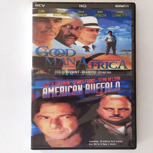 A Good Man in Africa and American Buffalo DVD like new with subtitles