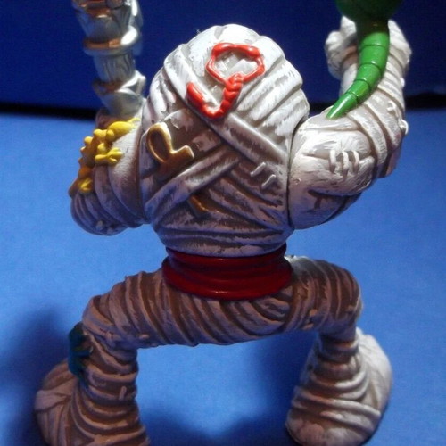 Mattel 2001 Mummy with Snake & Scepter action figure used, vintage