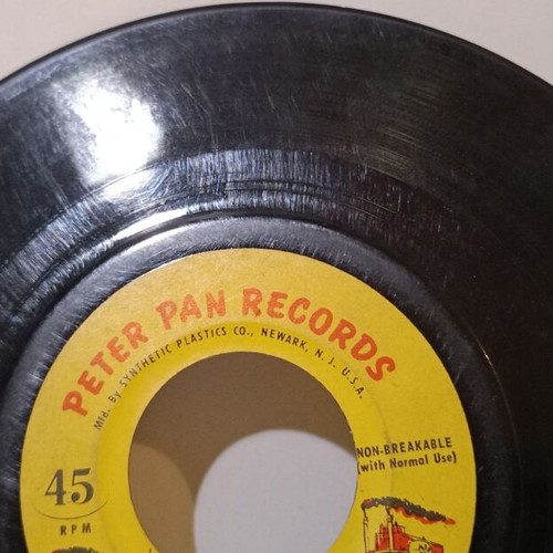 Peter Pan 45 rpm record used, The Further Adventures of Wynken Blynken and Nod