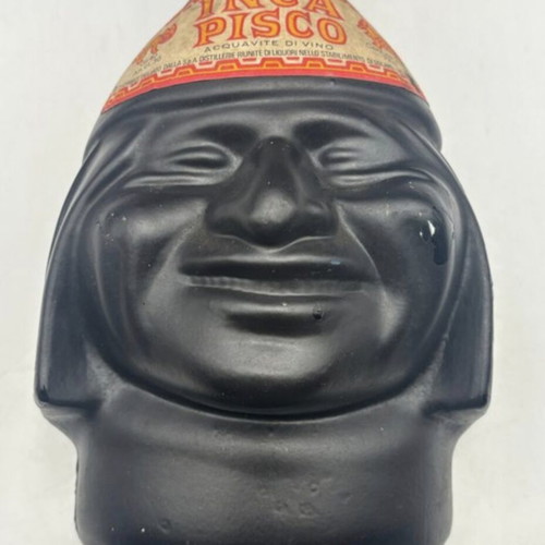 Inca Pisco vintage collection 8 sealed bottles 1970s-1980s