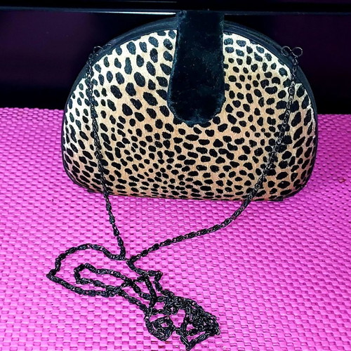 Animal print bag
