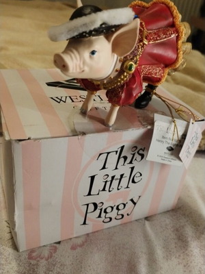 This Little Piggy Henry the Eighth Pig new with original box