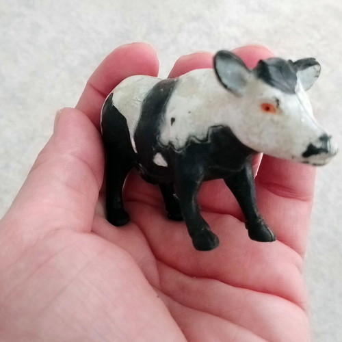 Farm plastic animal figures, pack of 17