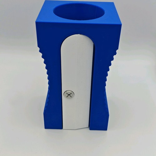 Pencil holder shaped like a sharpener new, made of esun pla+ material