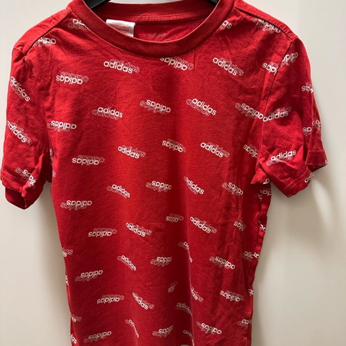 Adidas kids short-sleeve shirt used, 11-12 years old
