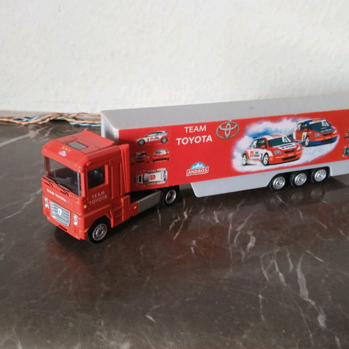 Renault truck wrc TOYOTA TEAM like new, 29cm