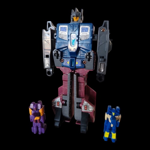 Transformers G1 Quake 1988 Decepticon Targetmaster figure used