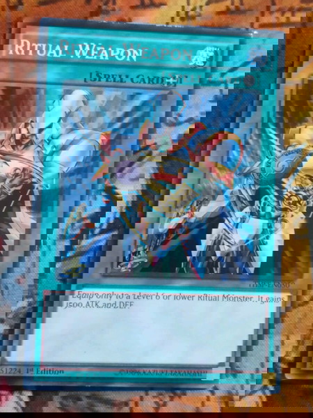 Ritual Weapon (Super Rare, Yugioh)