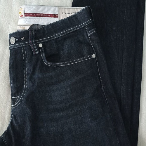 Tramarossa men's jeans like new, blue black, wide fit