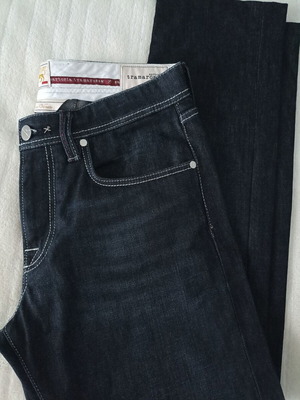 Tramarossa men's jeans like new, blue black, wide fit