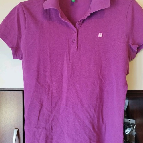 Reebok and Benneton blouses used, size M, pink