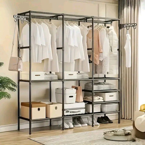 Multipurpose metal shelving unit new