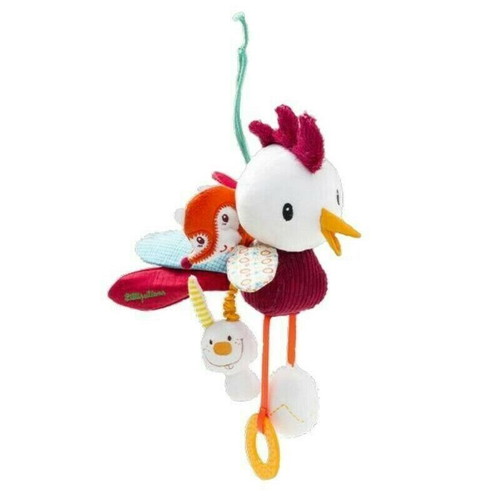 #ΠΡΟΣΦΟΡΑ # LILLIPUTIENS “John Activity Cock Toy 86613 baby plush toy teether | Giannis Kokkoros