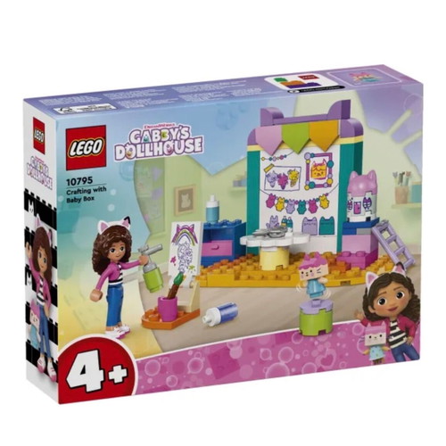 Lego Gabby's Dollhouse Crafting With Baby Box 10795 like new
