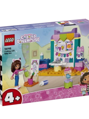 Lego Gabby's Dollhouse Crafting With Baby Box 10795 like new