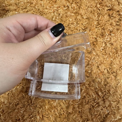 Cotton swab case used