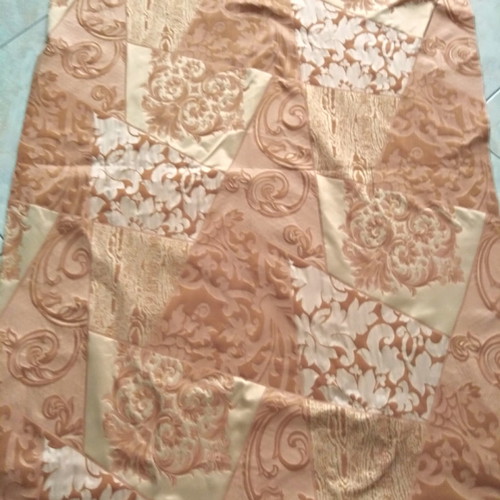 Tuscany no 1 silk taffeta home fabric new, 2 pieces