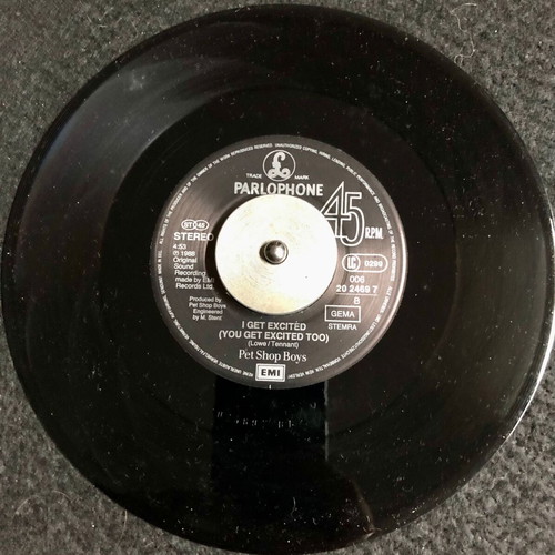 Pet Shop Boys Heart 7" vinyl single used, pop