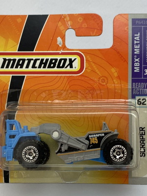 Scraper αυτοκινητάκι Matchbox 1:64 καινούργιο, σπάνιο, 15+ ετών