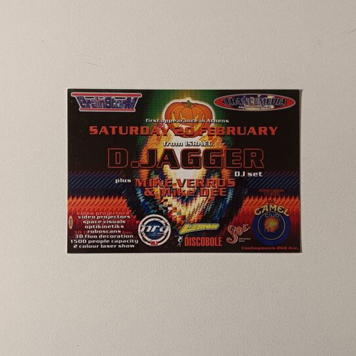 Collectible flyer Camel Club Brainstorm event like new