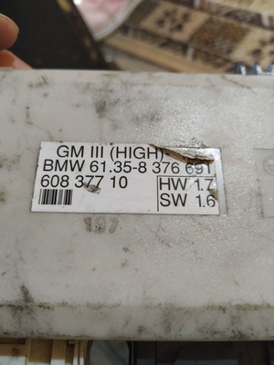 Comfort module BMW E39 Serie 5 used