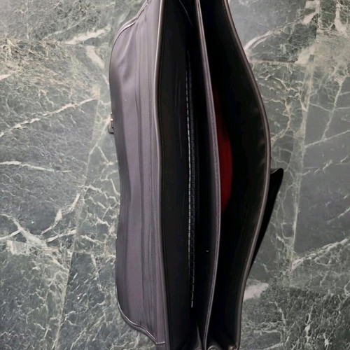 Longchamp Le Foulonné briefcase like new, black leather