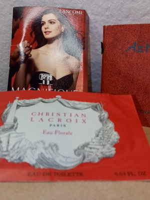 Vintage δείγματα αρωμάτων Lacroix, Lancome, Rocher σαν καινούργια