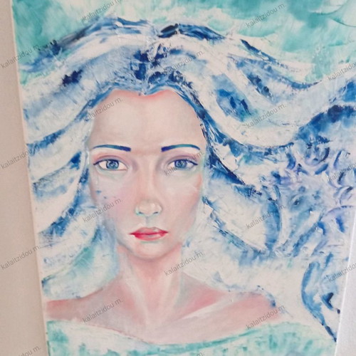 Oil painting new 40x50cm on canvas stretcher