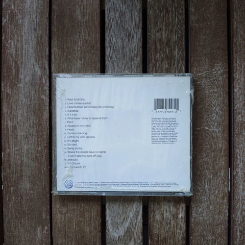 Pet Shop Boys Discography The Complete Singles Collection CD sealed