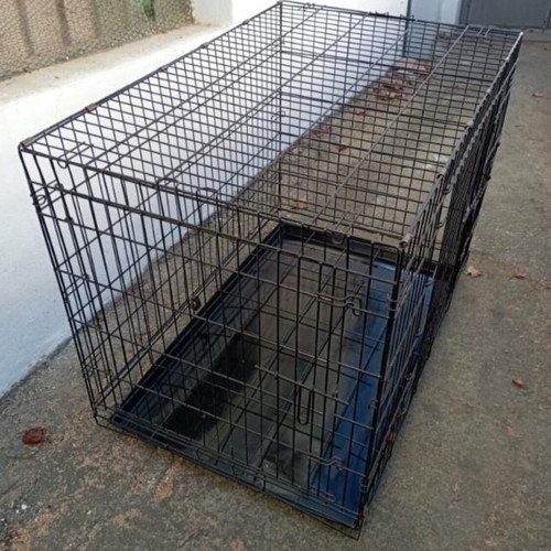 Dog bench used with double door 80x70x110