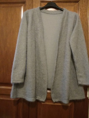 Knitted cardigan gray like new