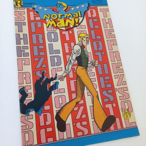 Normal Man #11 comic like new, 1985, English
