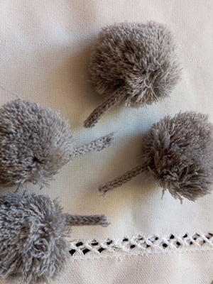 Pompons used for crafts