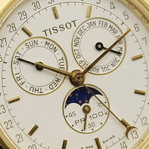 Tissot PR 100 Triple Calendar Moonphase watch