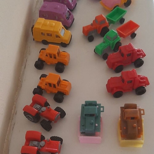 Kinder toy car collection 1990s, pack of 16