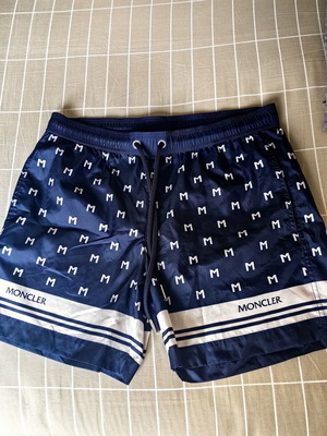 Moncler swimwear medium new, authentic, blue
